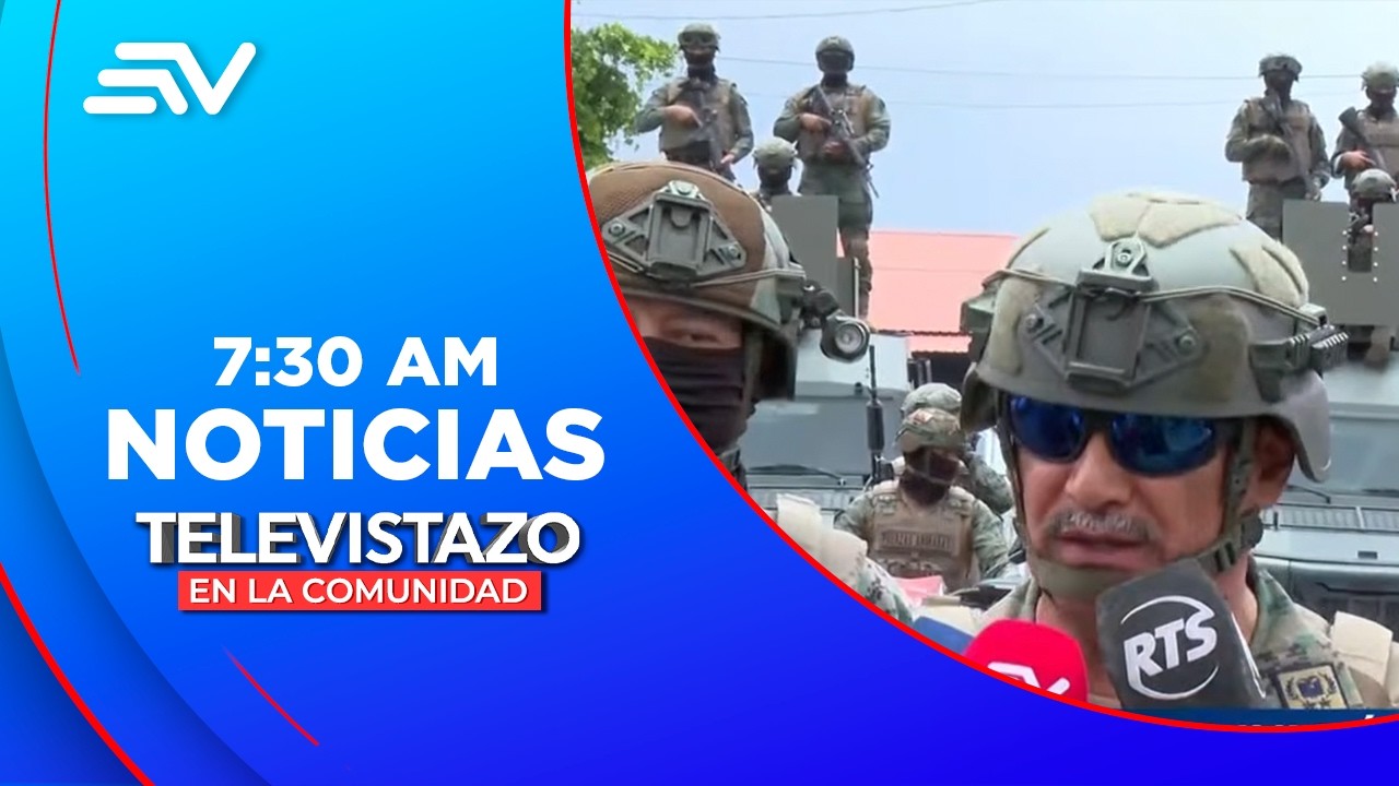 Toque de queda: Despliegue militar inició ayer con un recorrido hacia Durán | Televistazo | Ecuavisa
