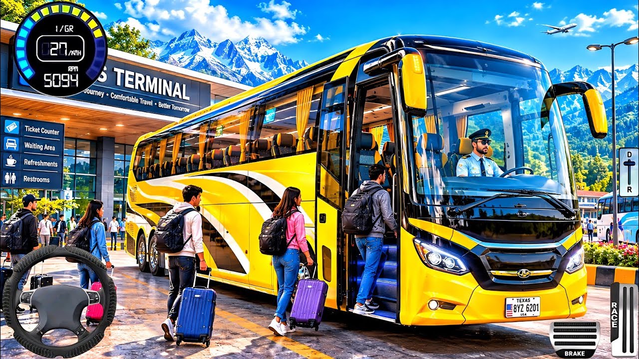 New Bus Simulator 2026 - City Busy Road Bus Driving Game - Android Gameplay