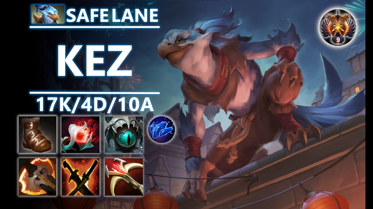 Kez Safe Lane Carry | 7.37d | New Melee Carry Hero | Pos 1 Kez by Monet