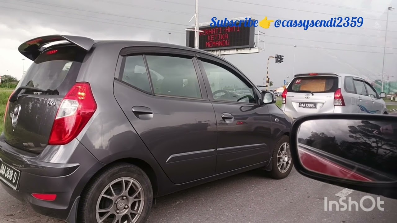 SAMARAHAN 🚘🚘 AEROVILLEMALL (mula mendung sesampai di Aerovillemall hujan 🌧🌧 pun turun) 