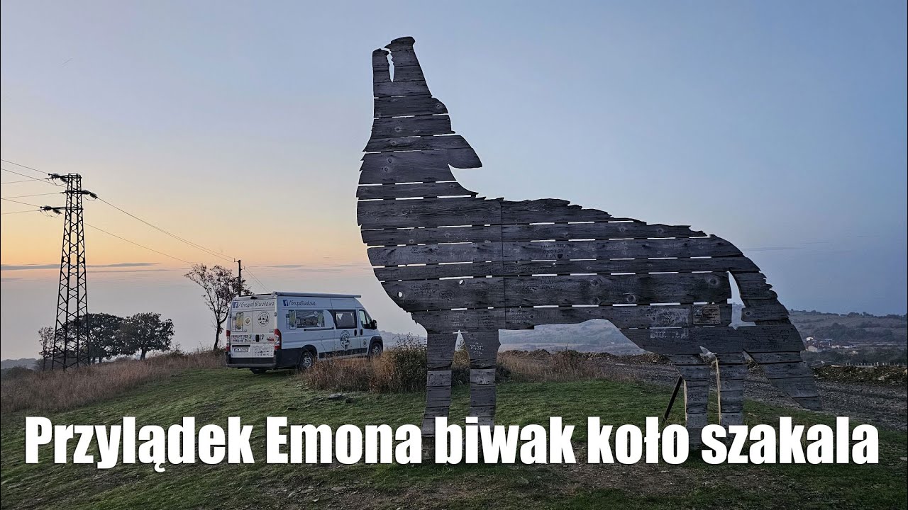 Przylądek Emona biwak koło szakala