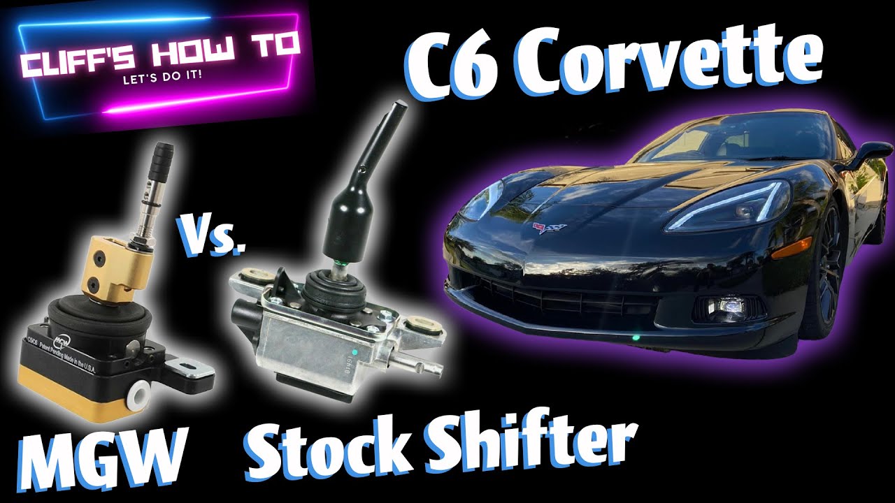 MGW Shifter Vs  Stock Corvette