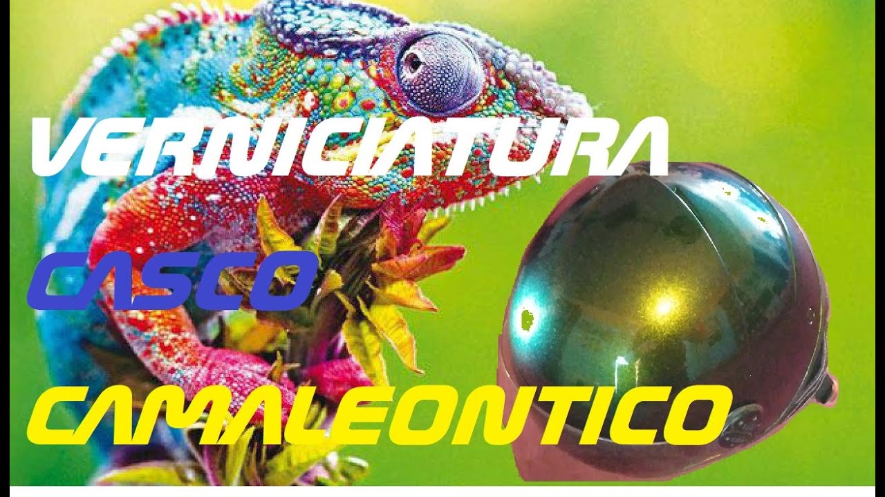 come verniciare un casco camaleontico nebular | paint camaleontic helmet | diy