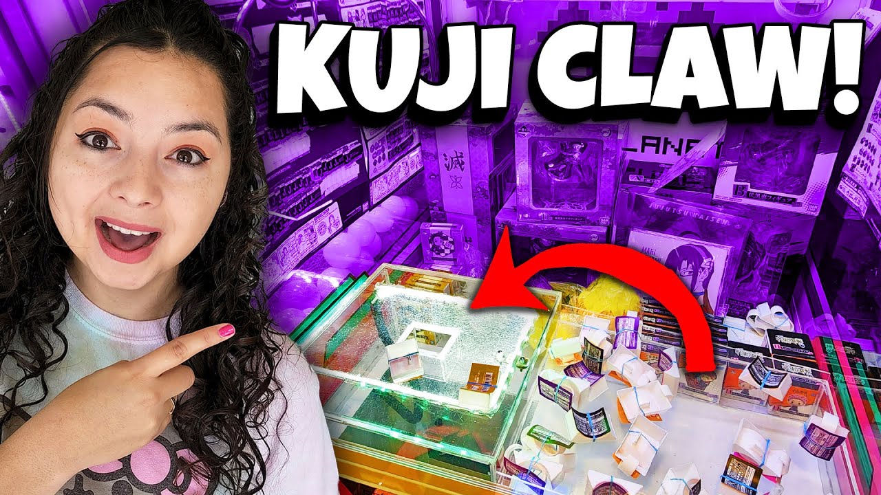 We played a Kuji Claw Machine!