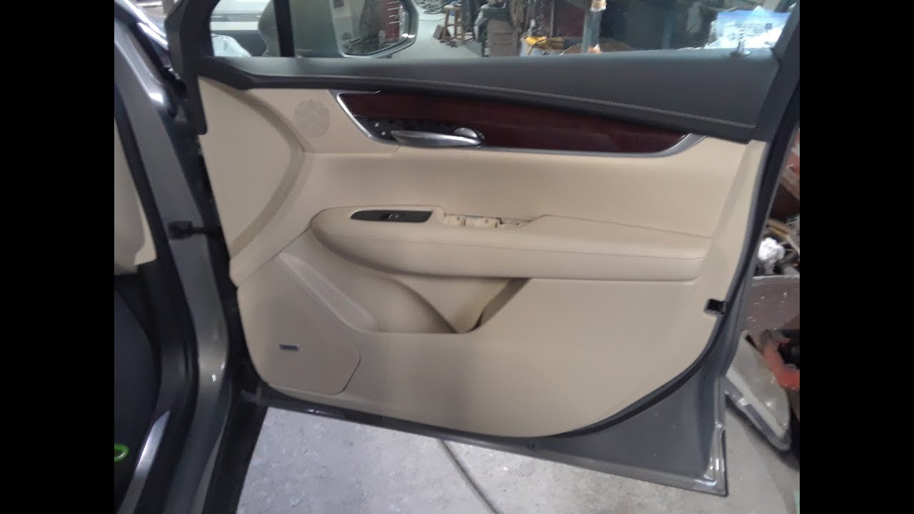 Cadillac XT5  XT4 Inner Door Trim Panel Removal Procedure