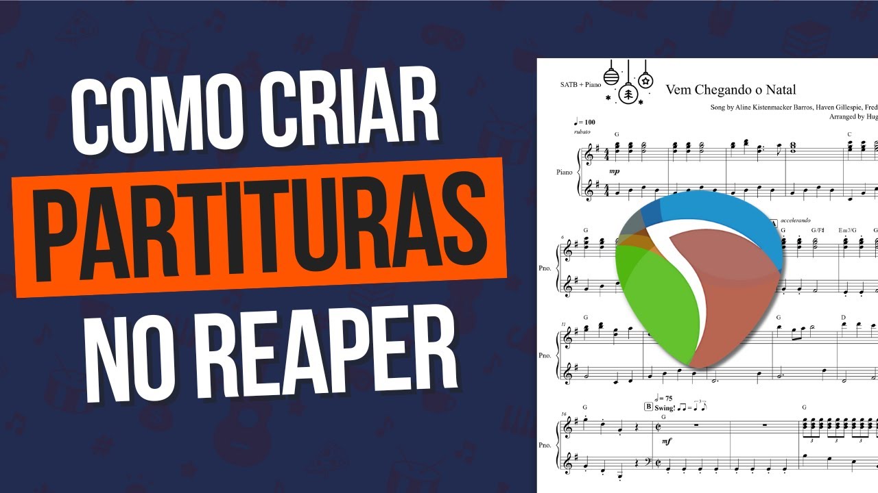 Como TRANSFORMAR MIDI EM PARTITURA no Reaper // EP. 05