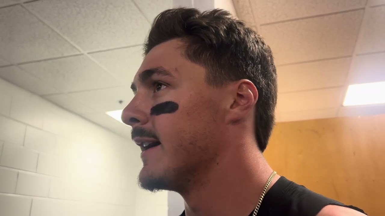 Konnor Griffin, Pirates, after driving in two runs vs. Yankees
