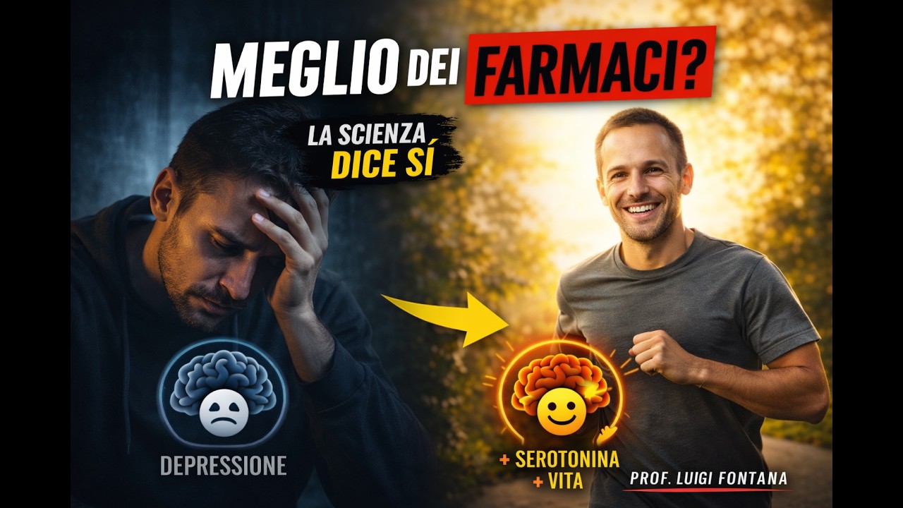 Sfruttare il Potere dell'Esercizio Fisico per Combattere la Depressione | Prof Luigi Fontana