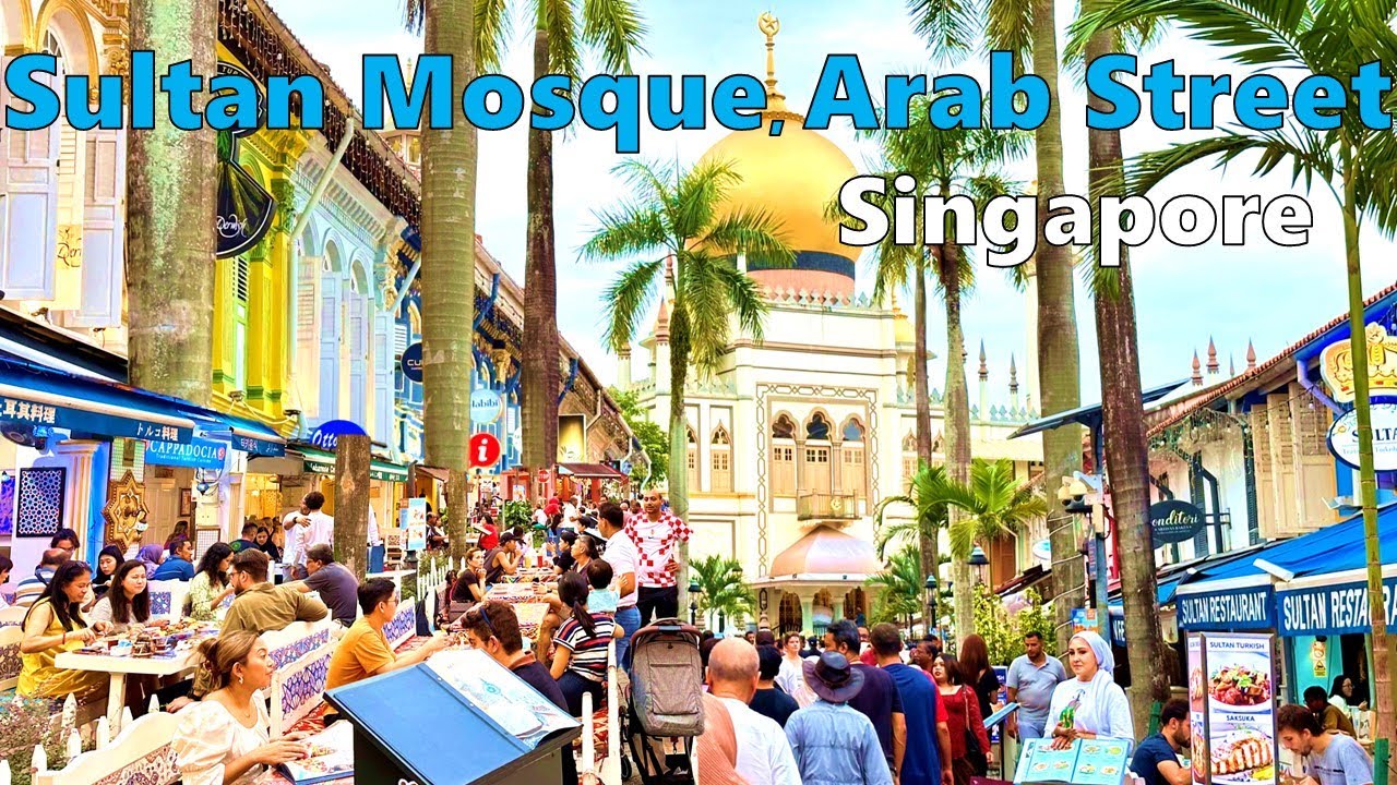 Singapore City Tour at Arab Street, Sultan Mosque
