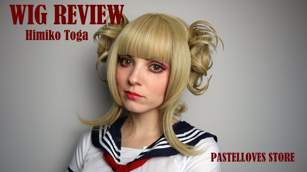 Cosplay Wig review: Himiko Toga (My Hero Academia) from Pastelloves.