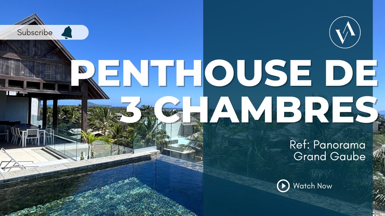 Grand Gaube - Spacious 3-bedroom penthouse