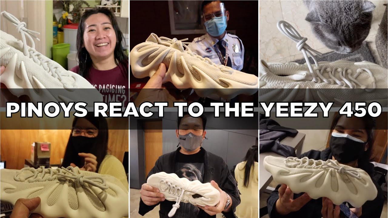Pinoys REACT to & REVIEW the YEEZY 450 “Dumpling”!