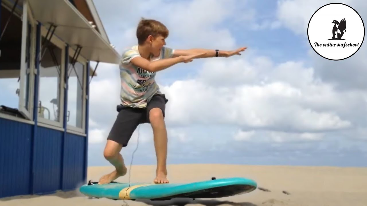 #SurfUitleg Sturen op een surfplank! 🌫🏫