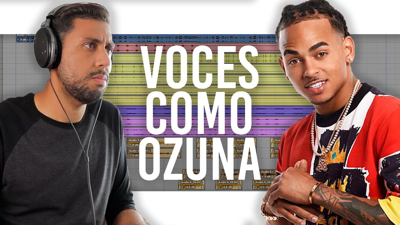 Como hacer VOCES ESTILO OZUNA
