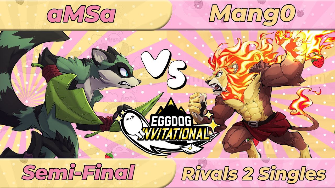 aMSa (Maypul) vs mang0 (Zetterburn) - Eggdog Invitational 2024 - Rivals 2: Semi-Final