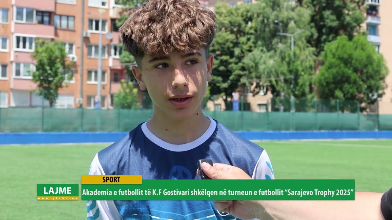 Akademia e futbollit të K.F Gostivari shkëlqen në turneun e futbollit “Sarajevo Trophy 2025”