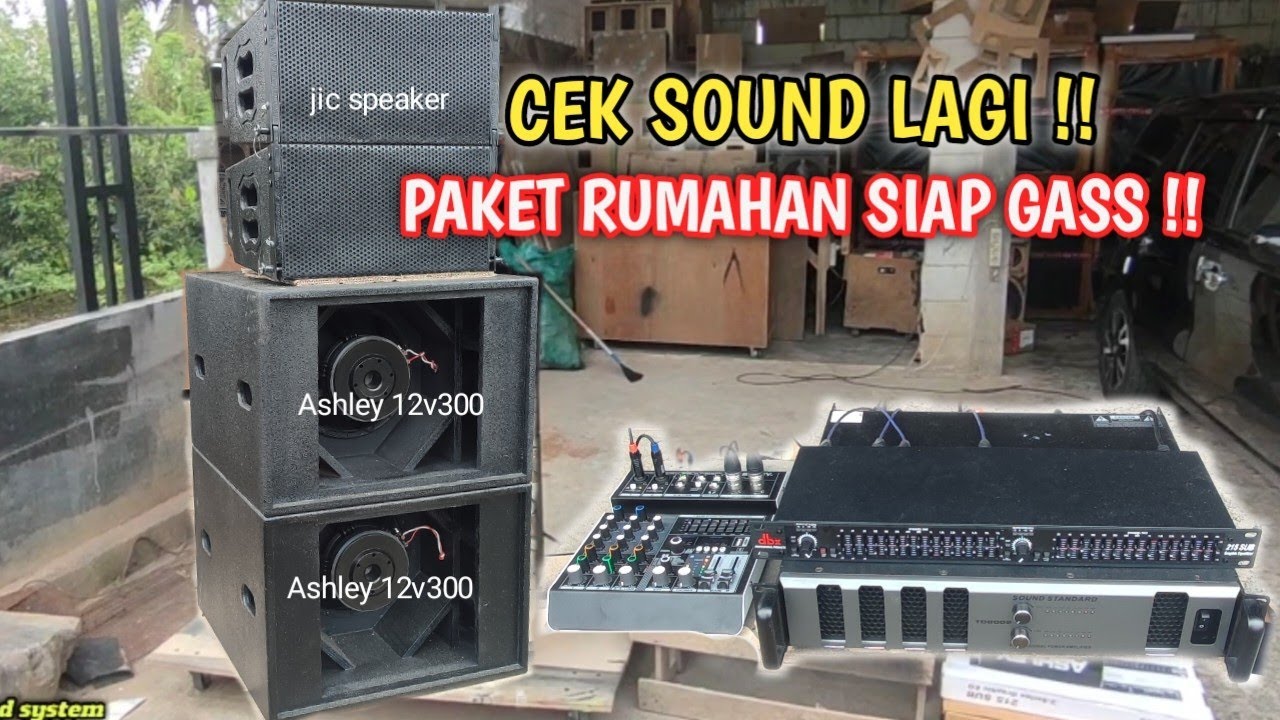 CEK SOUND PAKET RUMAHAN SIAP GASS !!