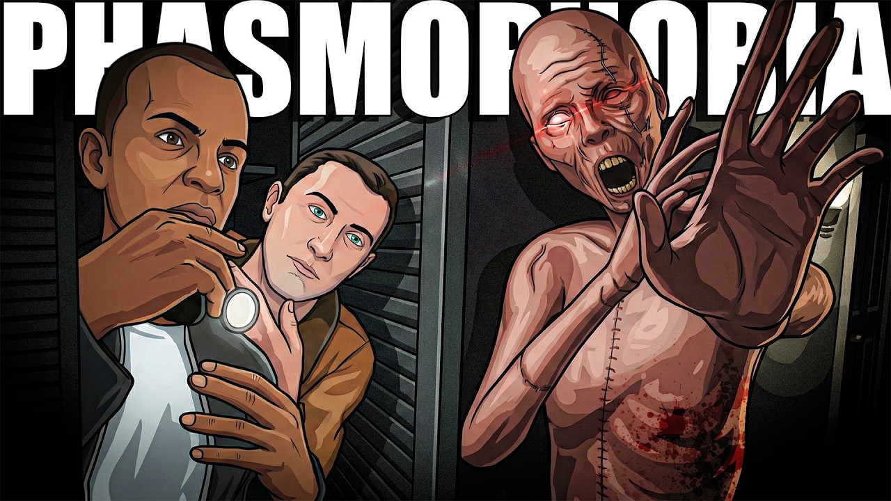We HAD To Hide in a Closet to Survive This Phasmophobia Ghost..