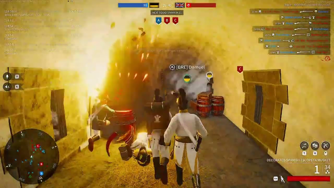 Holdfast Nations At War Stream Onyx Regiment 13 #gaming #napoleanic #holdfastnationsatwar #fps