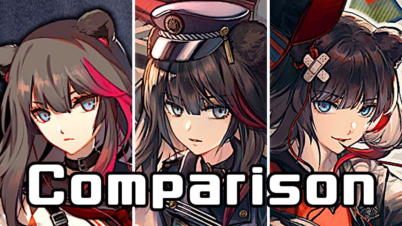 Zima Comparison | Arknights/明日方舟 ズィマーのアニメーション比較