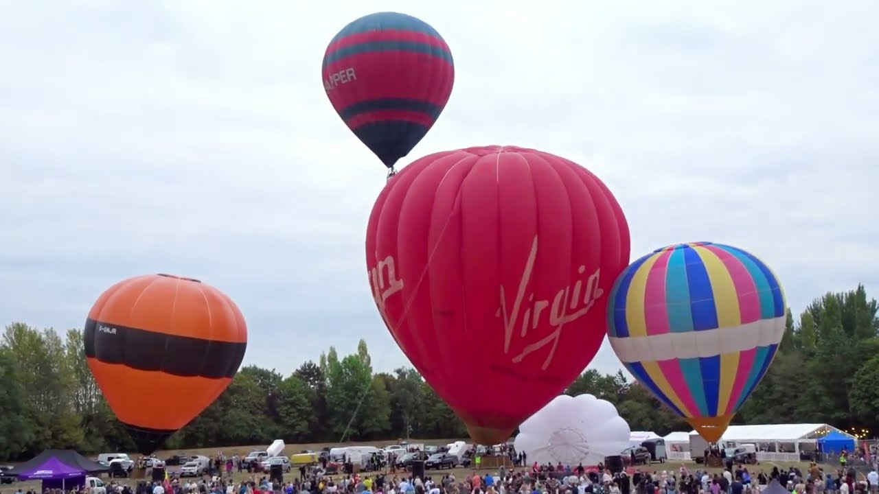 Telford Balloon Fiesta 2025:  Hot air ballons galore