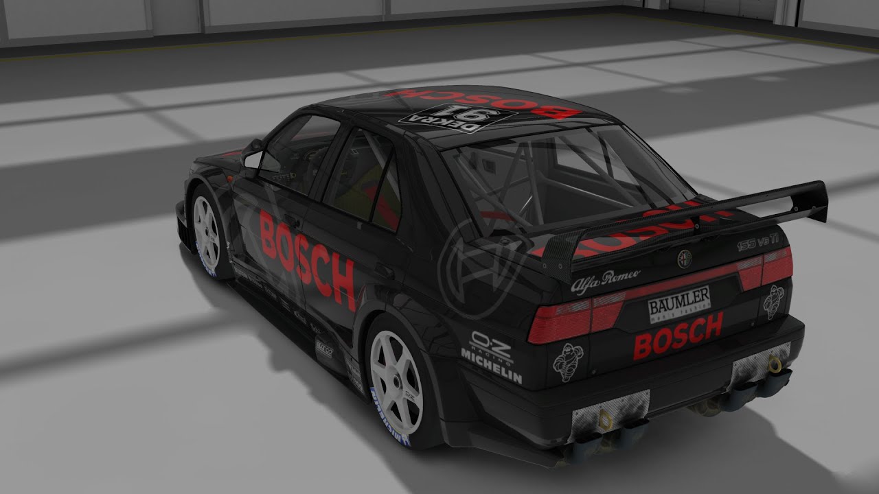 Assetto Corsa / Vuelta a N&uuml;rburgring con el Alfa Romeo 155 TI V6