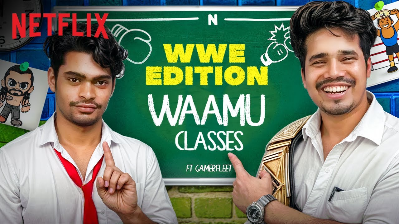 @AnshuBisht aka WAAMU Sir BREAKS DOWN WWE like a BOSS 🔥🔥| @GamerFleet | WWE | Netflix India