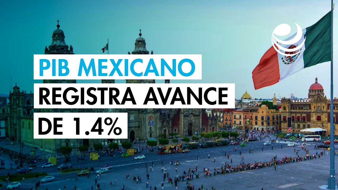 PIB de M&eacute;xico creci&oacute; 1.4% en 2T, pese a revisi&oacute;n a la baja; es su mejor trimestre desde 2021