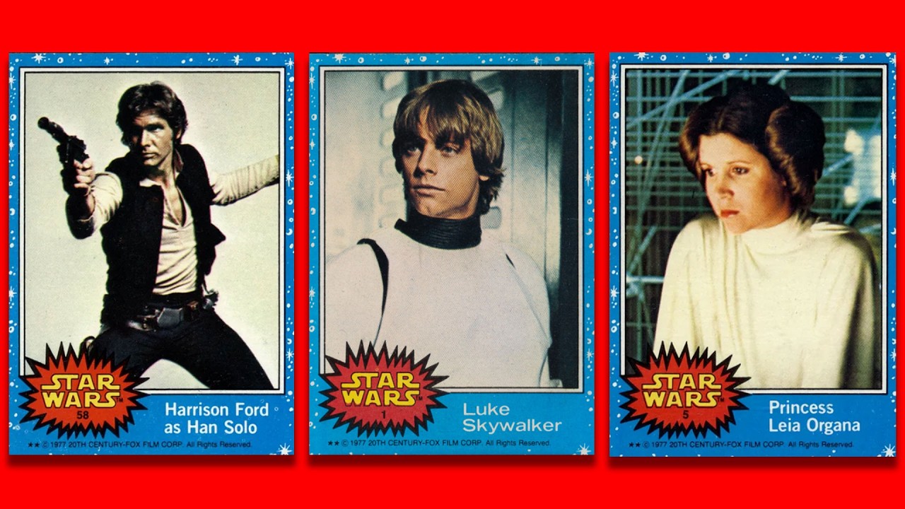 Топ-25 самых дорогих коллекционных карточек Star Wars от Topps 1977 года