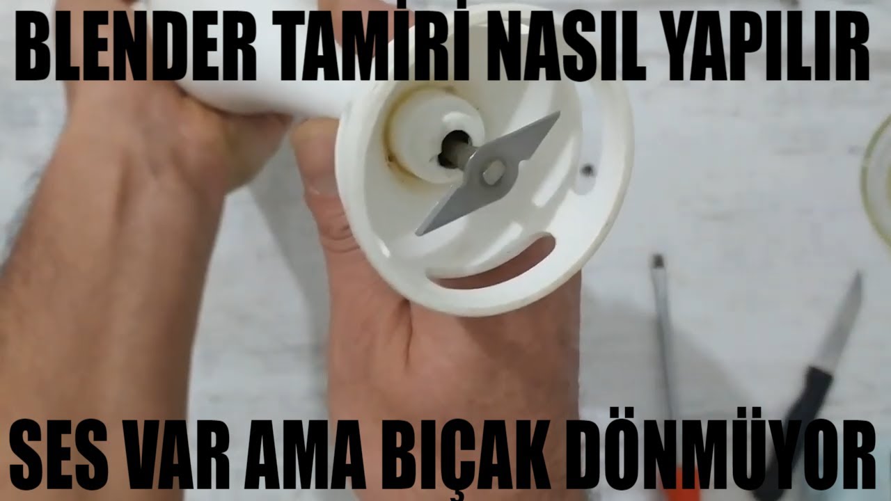 Blender Bı&ccedil;ak D&ouml;nm&uuml;yor Arızası