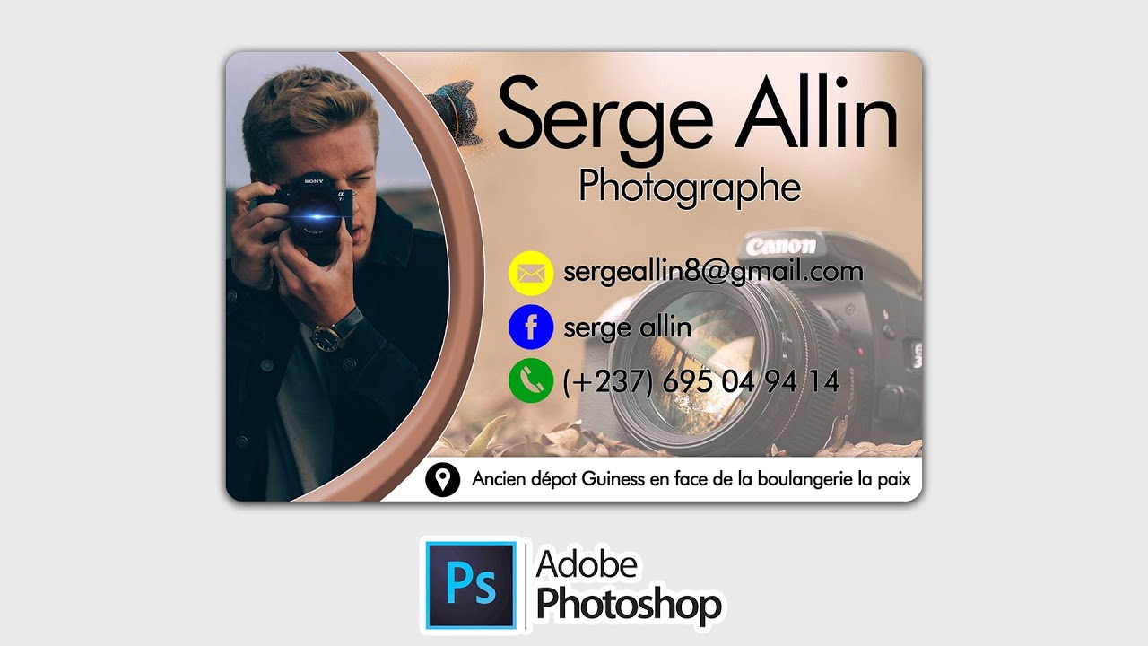 Créer une carte de visite avec Photoshop