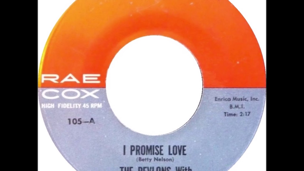 REVLONS - I PROMISE LOVE / THIS RESTLESS HEART - RAE COX 105 - 5/61
