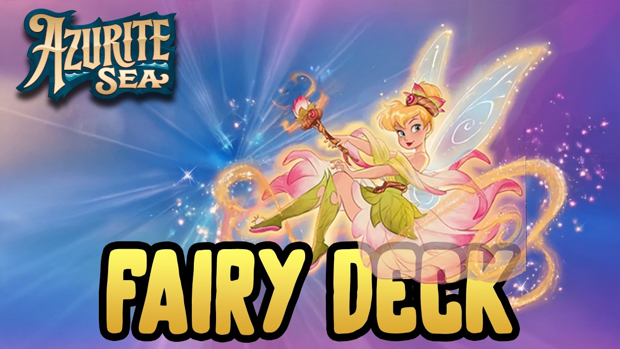 TINKER BELL FAIRY POWERS 🟢🟣 Disney Lorcana Azurite Sea NEW deck Gameplay