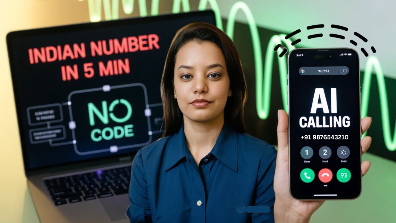 Set Up AI Voice Calling Agent in India 🇮🇳 | Inbound & Outbound Calls with Bolna.ai (No Coding!)