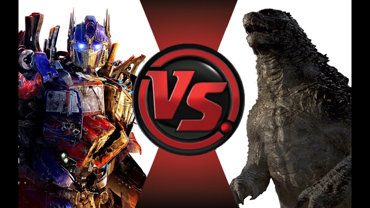OPTIMUS PRIME vs GODZILLA!! Cartoon Fight Club Episode 12