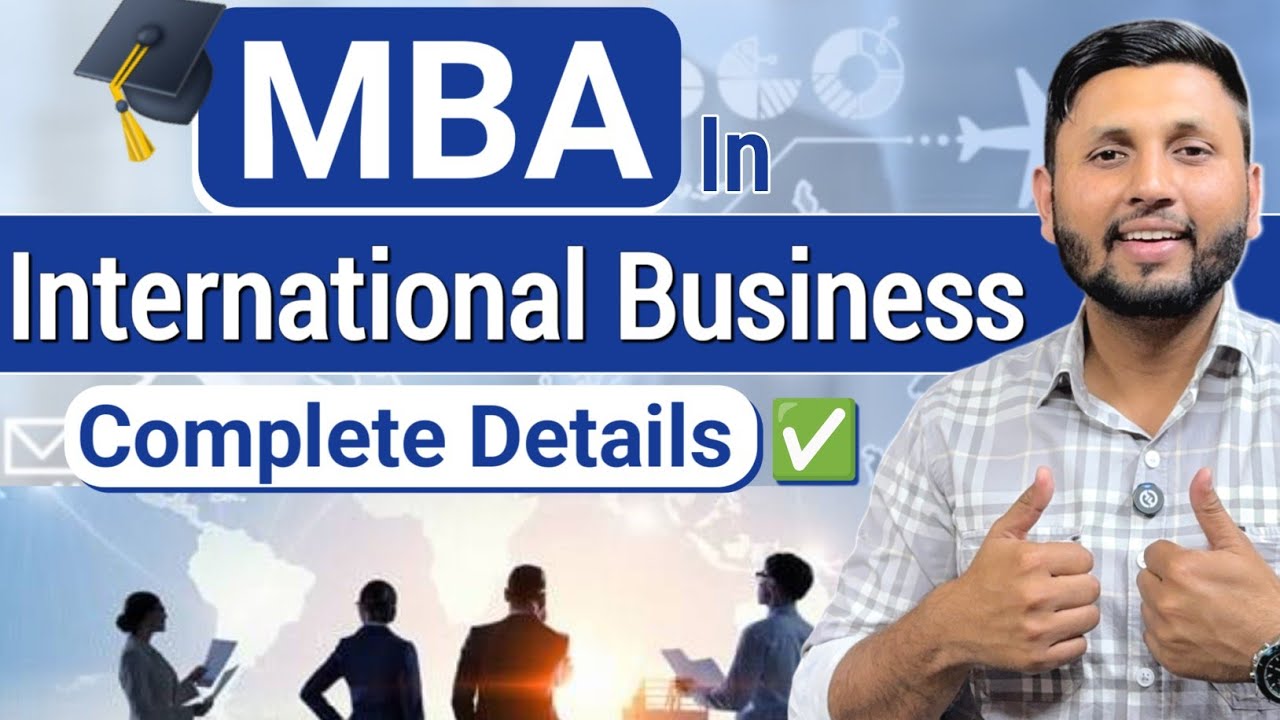 MBA in International Business | International Business for MBA | Best MBA Specialisation |Online MBA