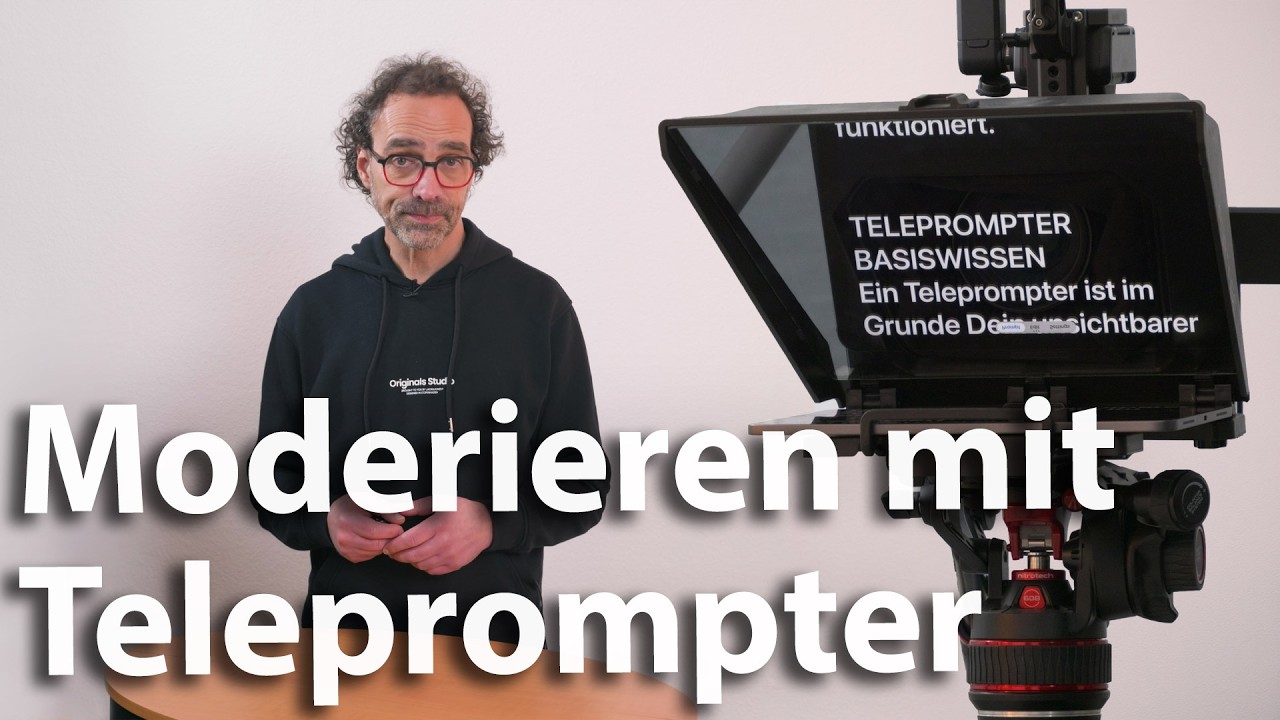 Besser moderieren mit Teleprompter: der Fortinge Noa III im Test