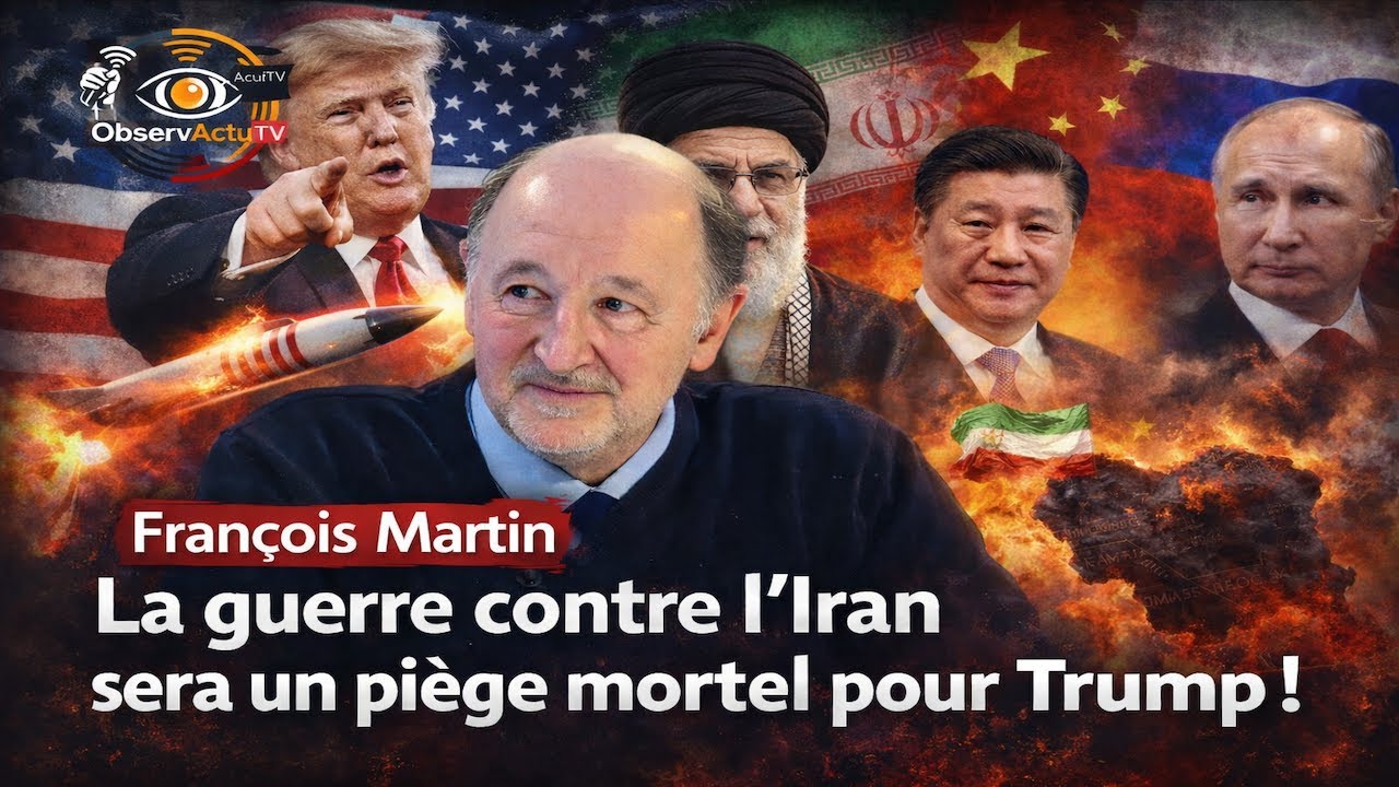 Iran, Gaza, Ukraine : les pi&egrave;ges mortels de la strat&eacute;gie am&eacute;ricaine ! Avec Fran&ccedil;ois Martin