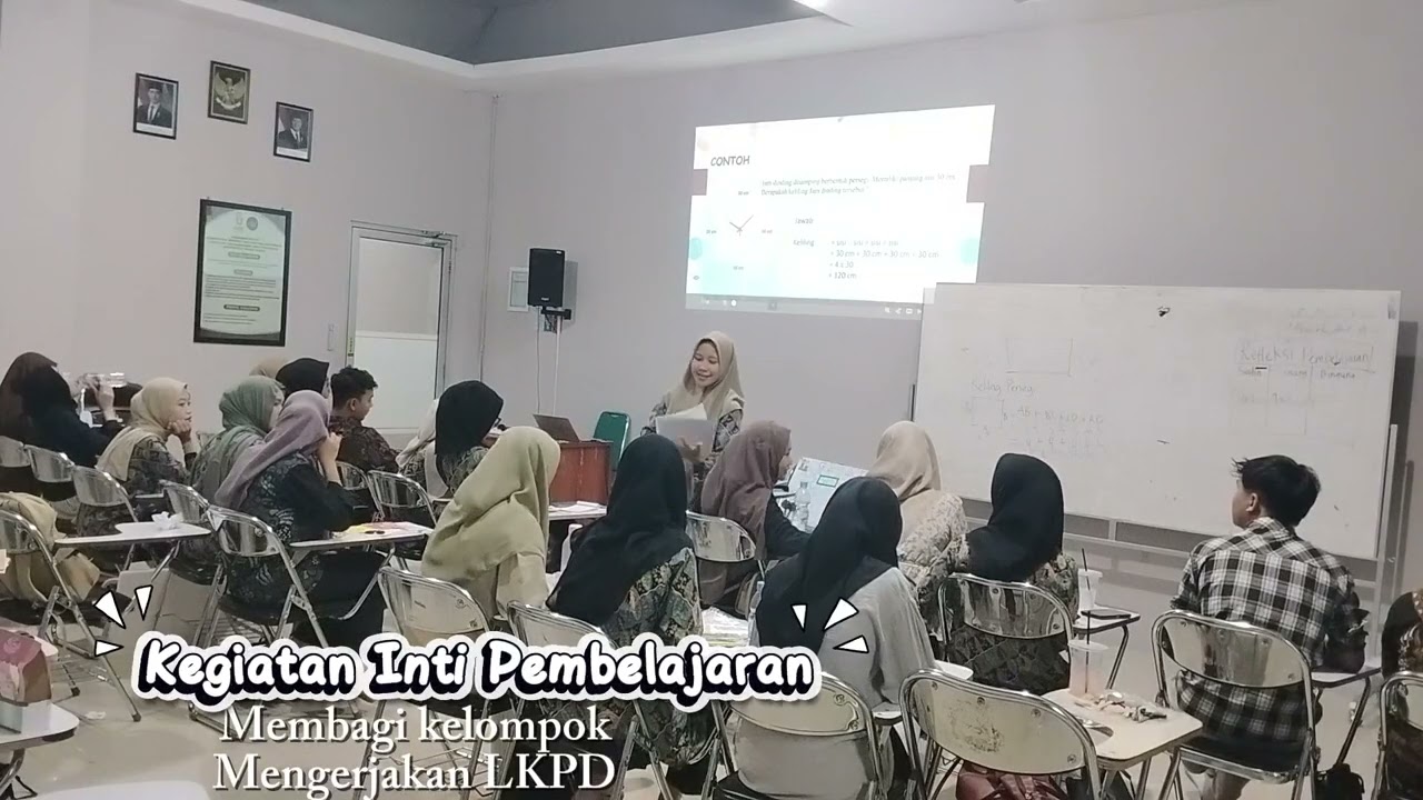 Simulasi Mengajar Keliling Bangun Datar Kelas V SD