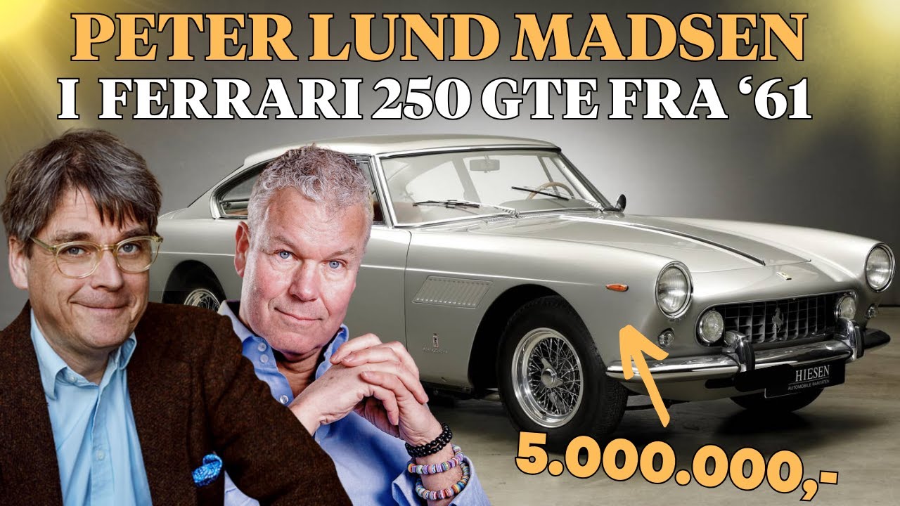 Hjerne-Madsen vælger passagersædet i den sjældne Ferrari 250 GTE!