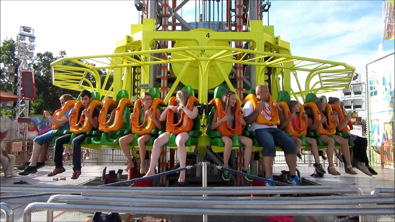 Power Tower 2-Schneider (Offride) Düsseldorf Rheinkirmes 2015 [FullHD]