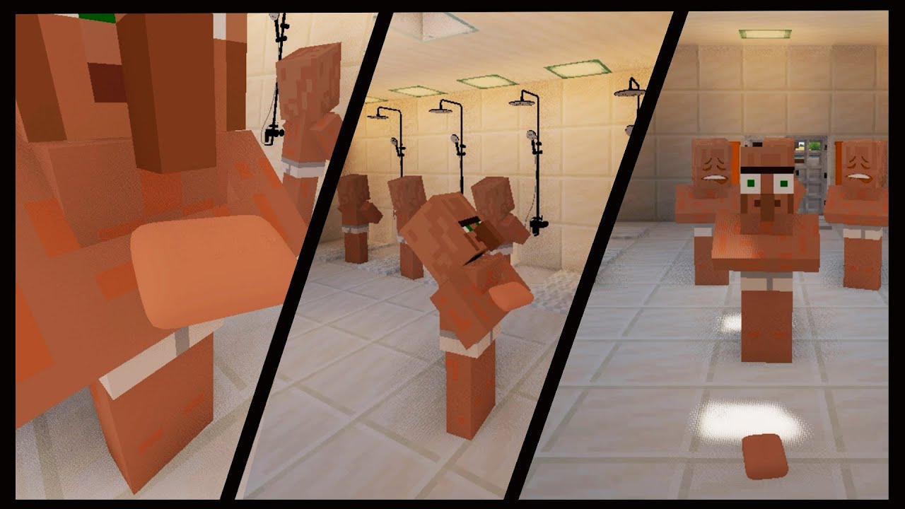Don't Drop The Soap in Minecraft Village (villager)...