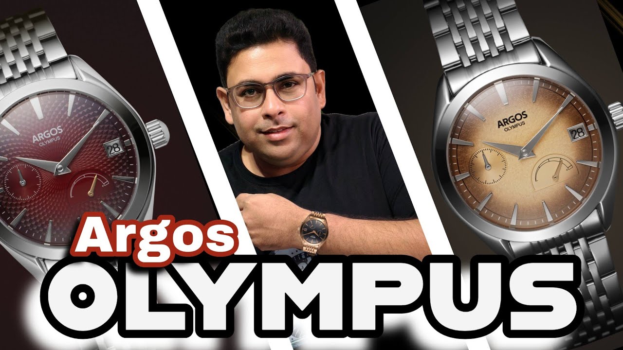 Argos Olympus: The Ultimate Automatic Dress watch with Power Reserve Indicator 🔥🔥 It's really hot 🔥🔥