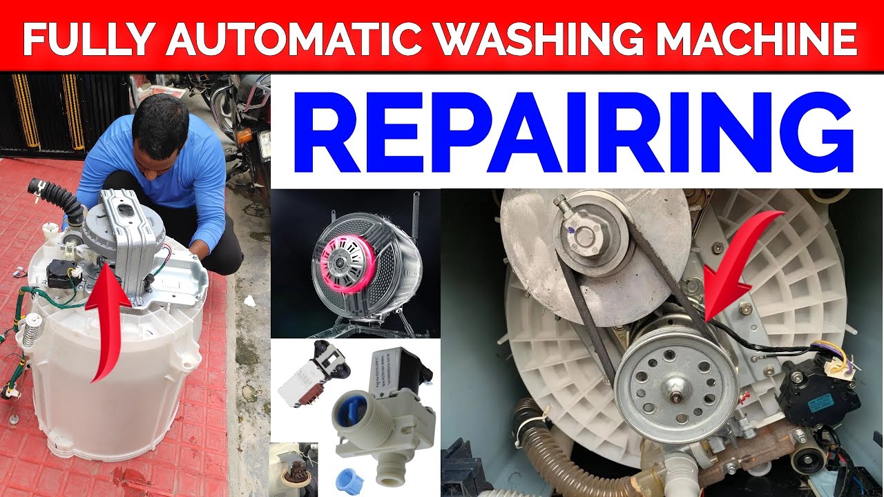 washing machine repair, fully washing machine repair, Top load washing machine testing