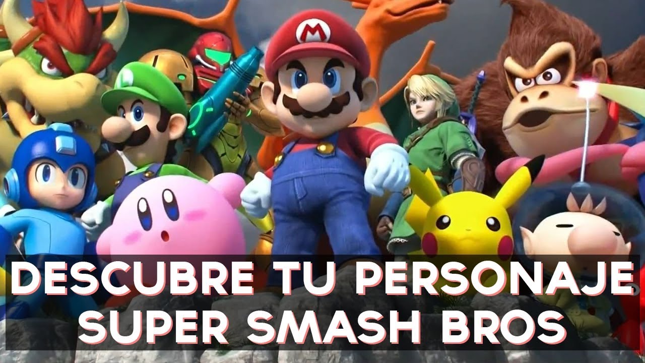 ¿Qué personaje de Super Smash Bros eres? | Test Divertidos