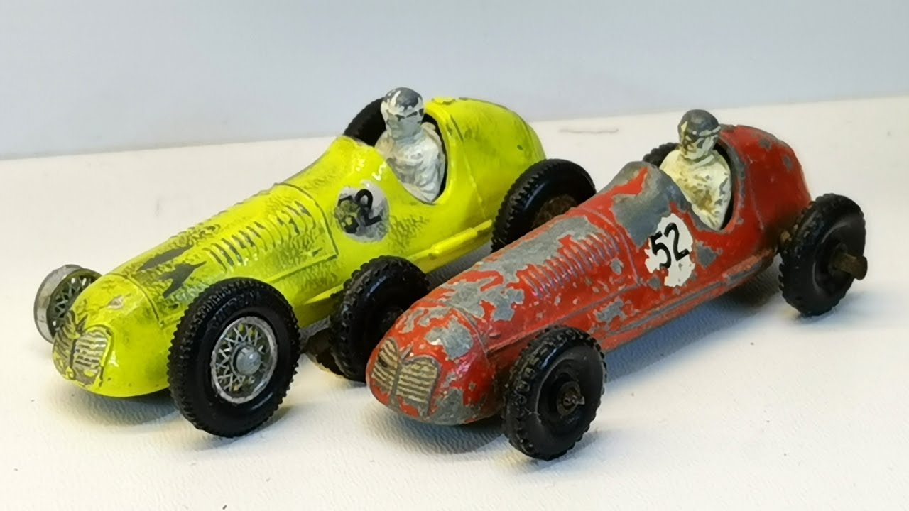 Matchbox Maserati 4CLT nr 52 model autka odnawianie, renowacja, naprawa resoraka