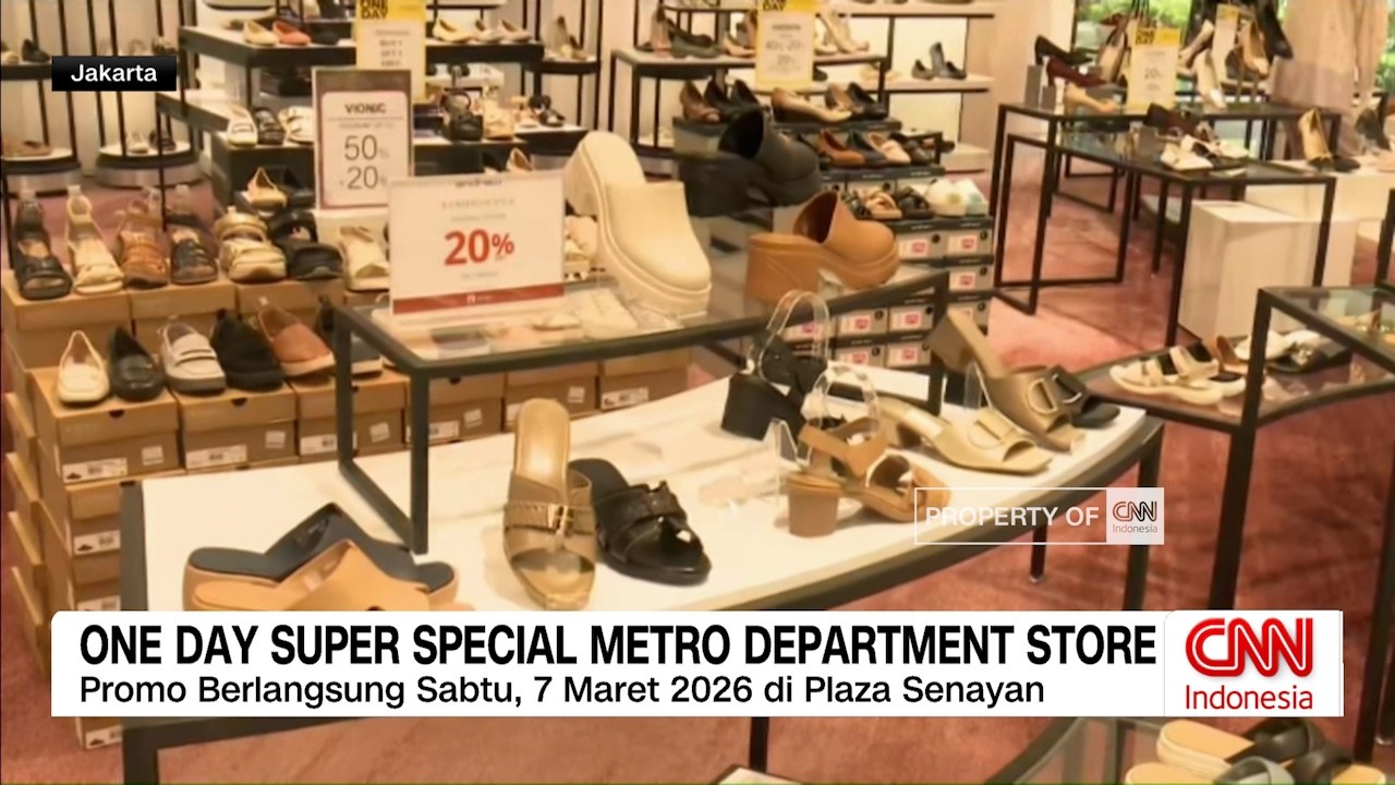 One Day Super Special Metro Department Store, Diskon Besar Jelang Hari Raya