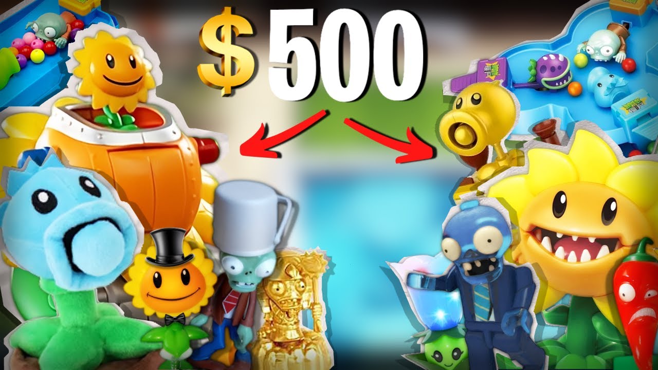I Spent $500+ On Bootleg Plants vs Zombies Toys