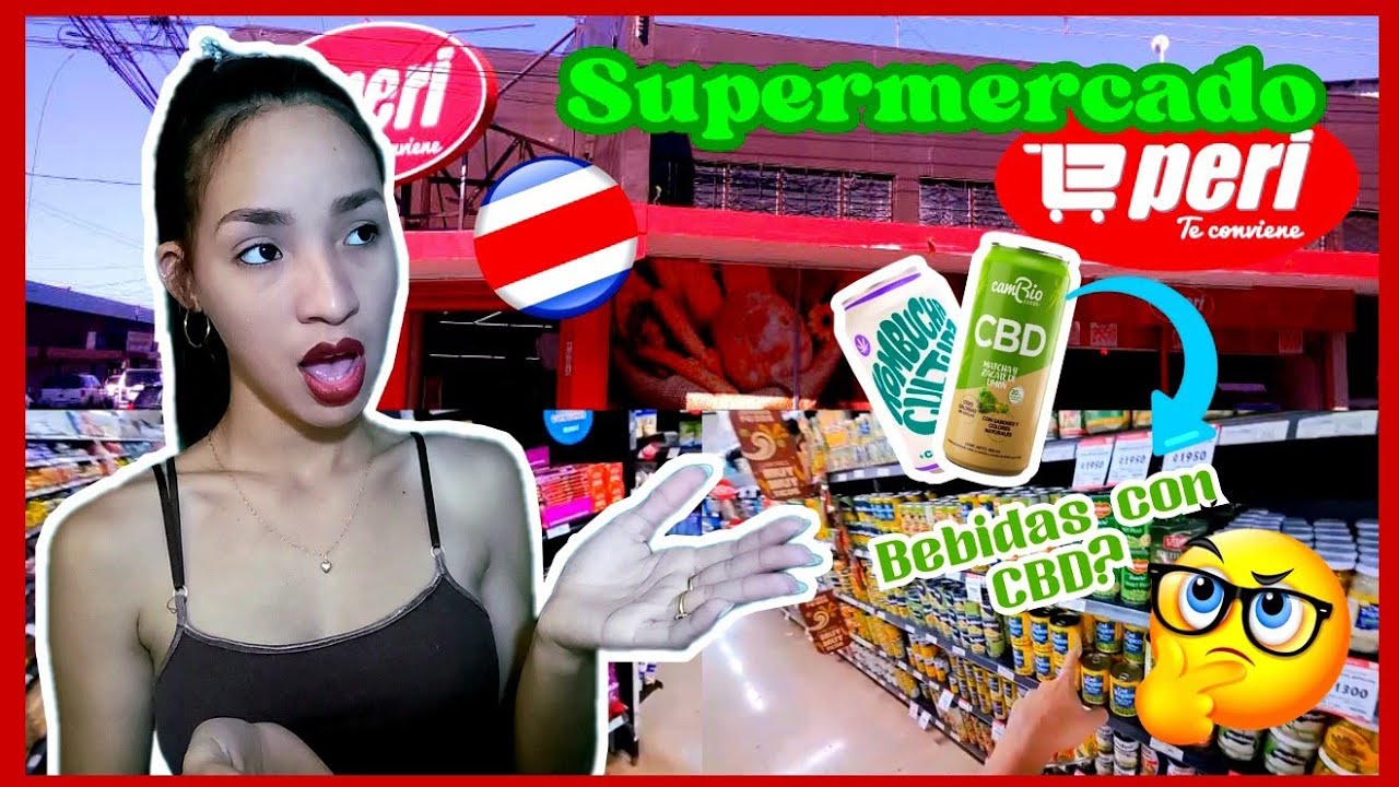 CUBANA🇨🇺 reacciona a SUPERMERCADO🛒 PERI en COSTA RICA🇨🇷!! Bebidas🥤con CBD🌱?🤔. #reaction#cubana
