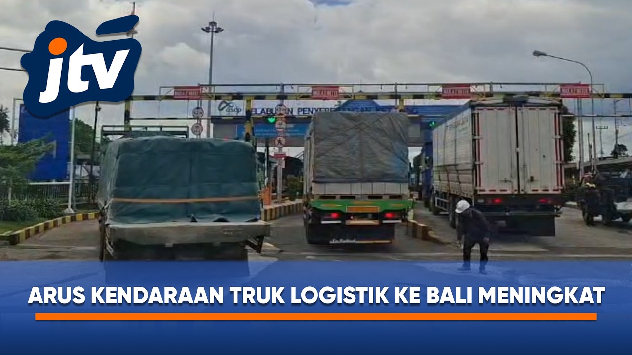 JELANG MASA ANGKUTAN LEBARAN, TRUK LOGISTIK KE BALI MENINGKAT